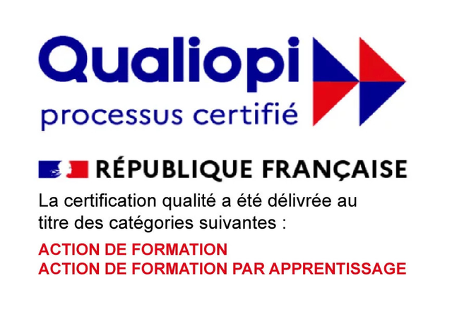 Qualiopi, processus certifié — certification délivrée au titre des actions de formation et des actions de formation par apprentissage